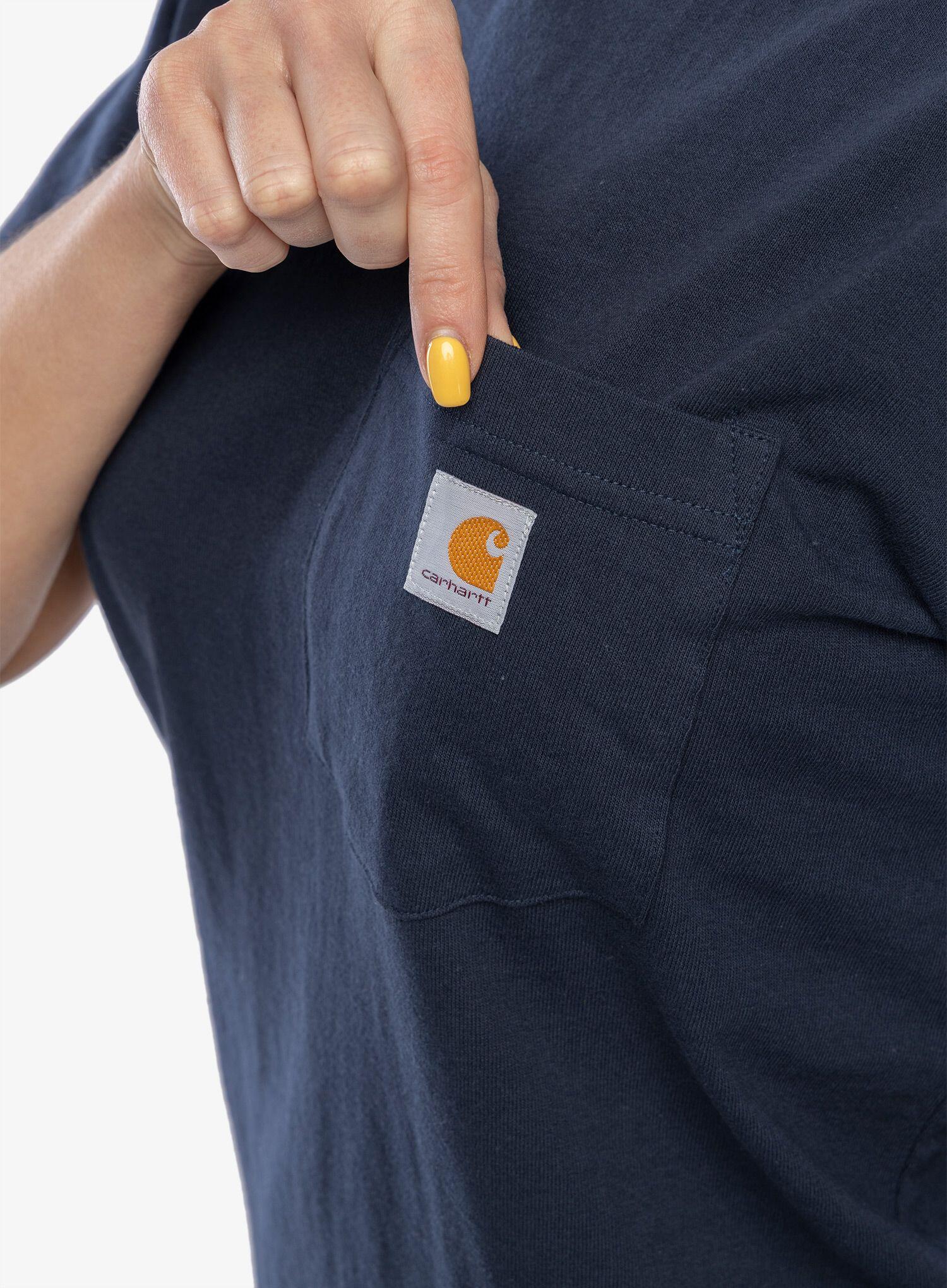 T-shirt bawełniany damski Carhartt Workwear Pocket S/S T-Shirt 6/7