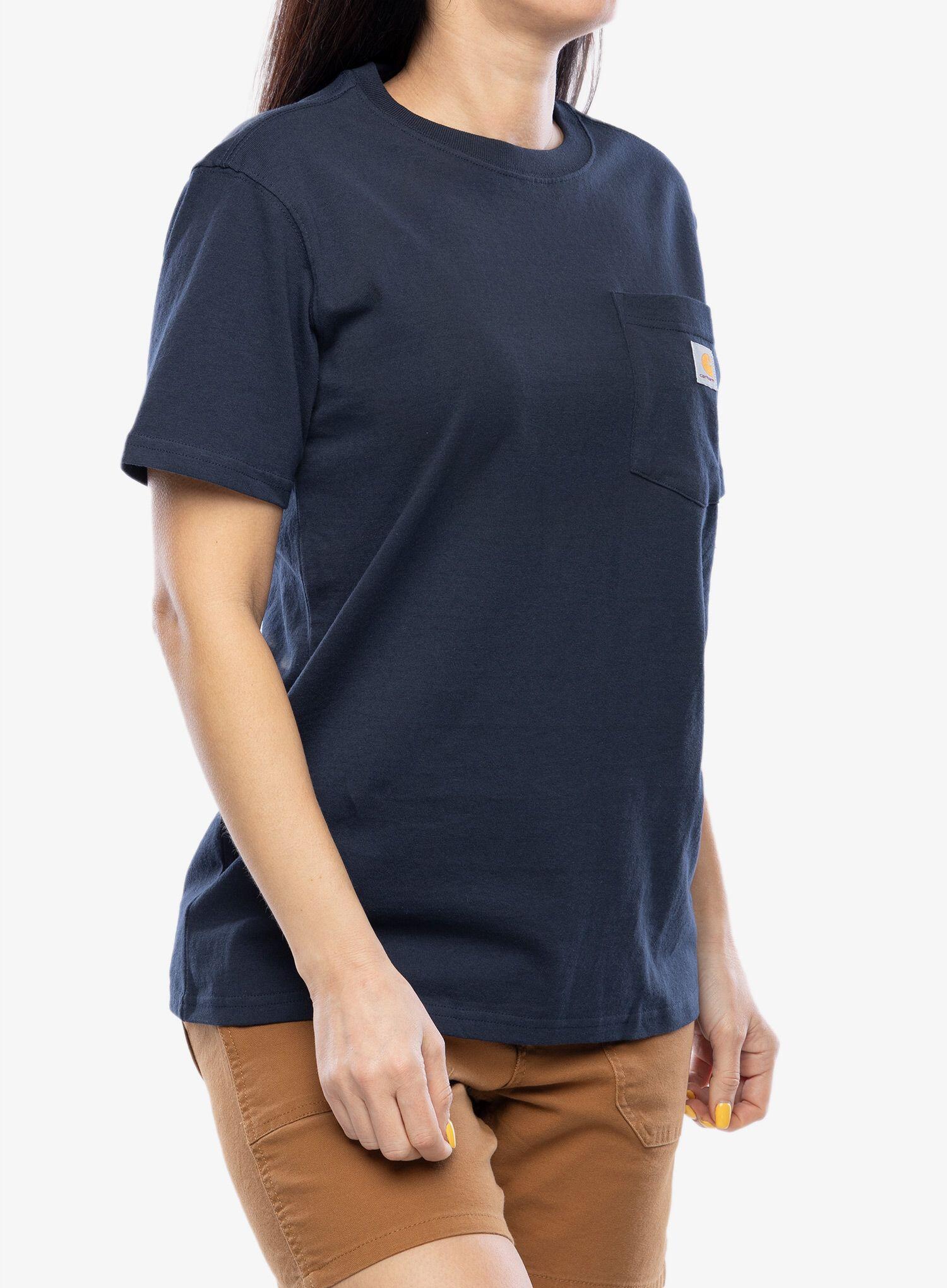 T-shirt bawełniany damski Carhartt Workwear Pocket S/S T-Shirt 3/7