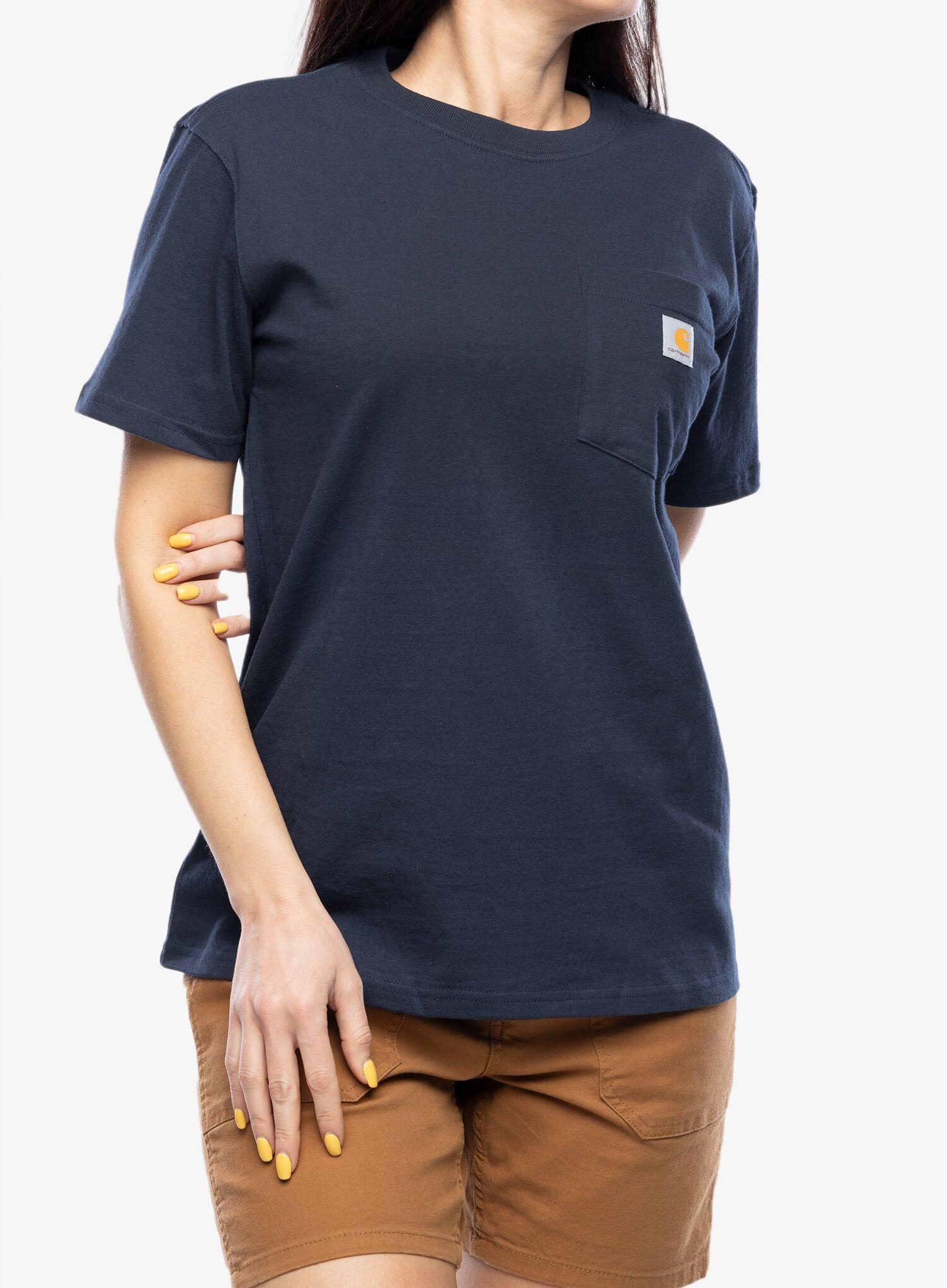 T-shirt bawełniany damski Carhartt Workwear Pocket S/S T-Shirt 5/7