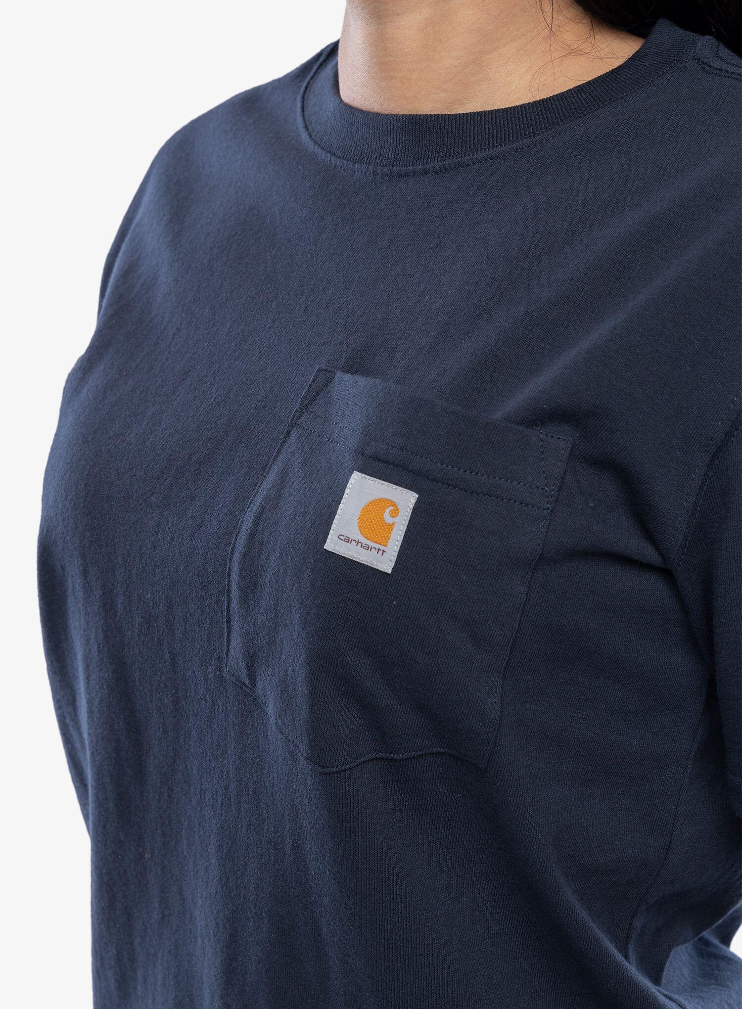 T-shirt bawełniany damski Carhartt Workwear Pocket S/S T-Shirt 7/7