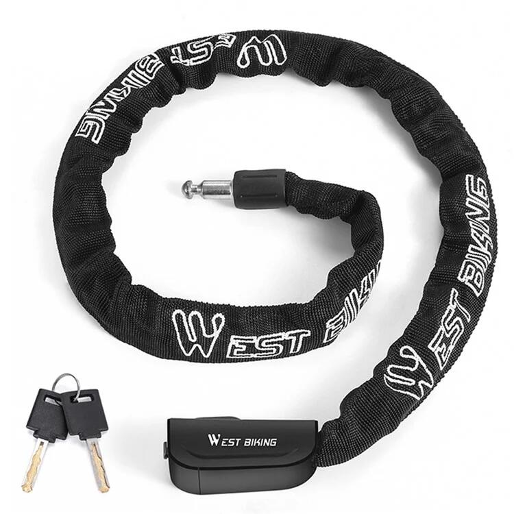 Bike Lock Chain - Black