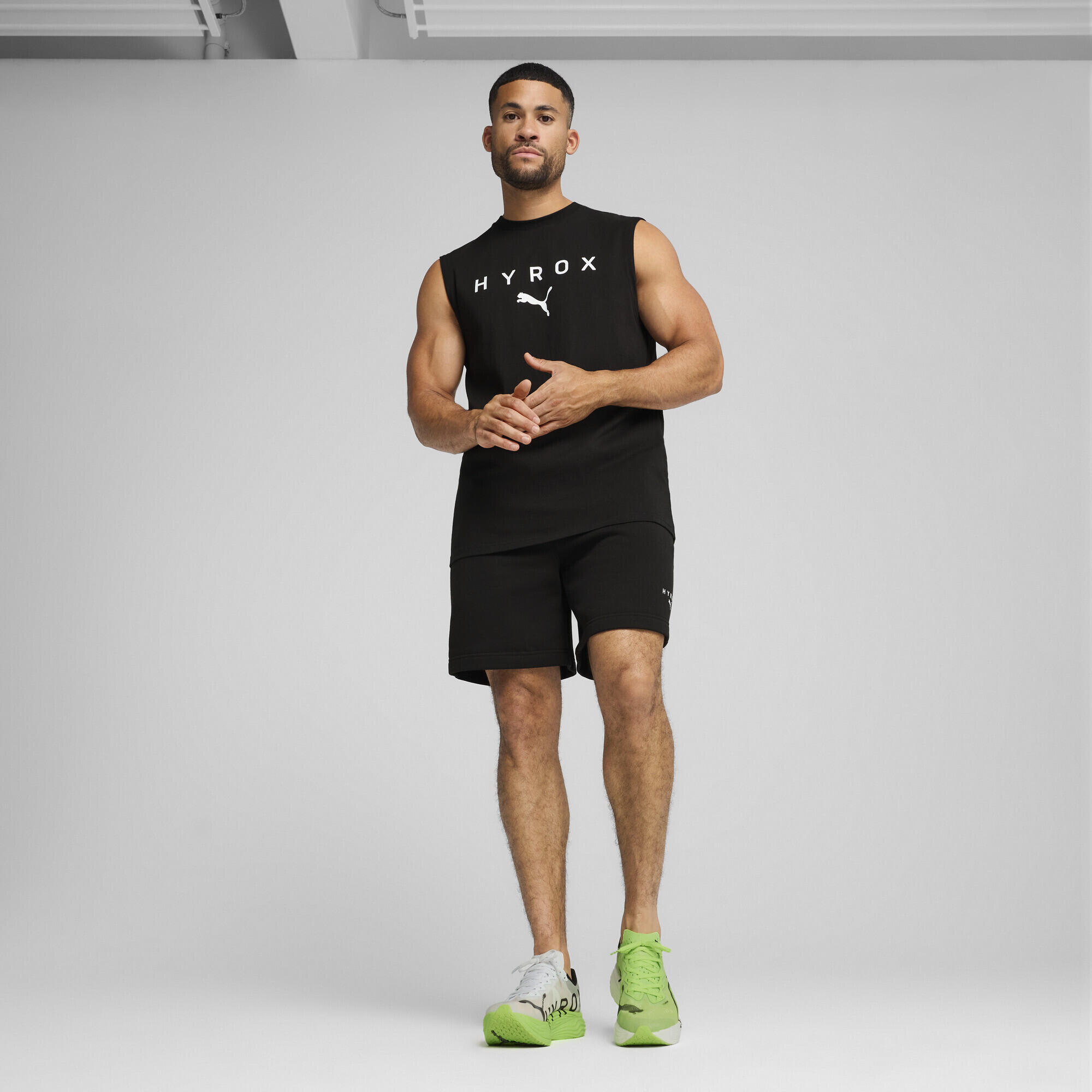 PUMA x HYROX sweatshort voor heren PUMA 4/7