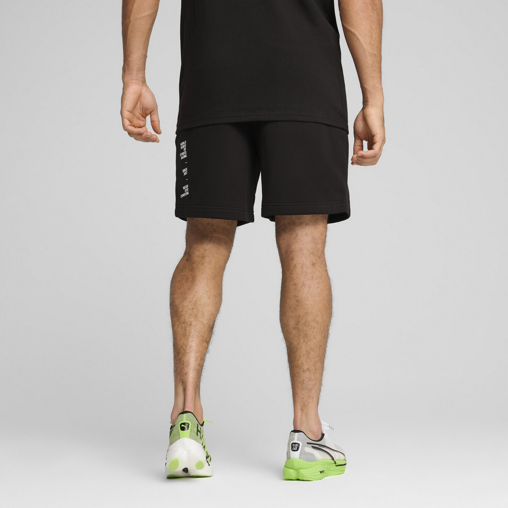 PUMA x HYROX sweatshort voor heren PUMA 5/7