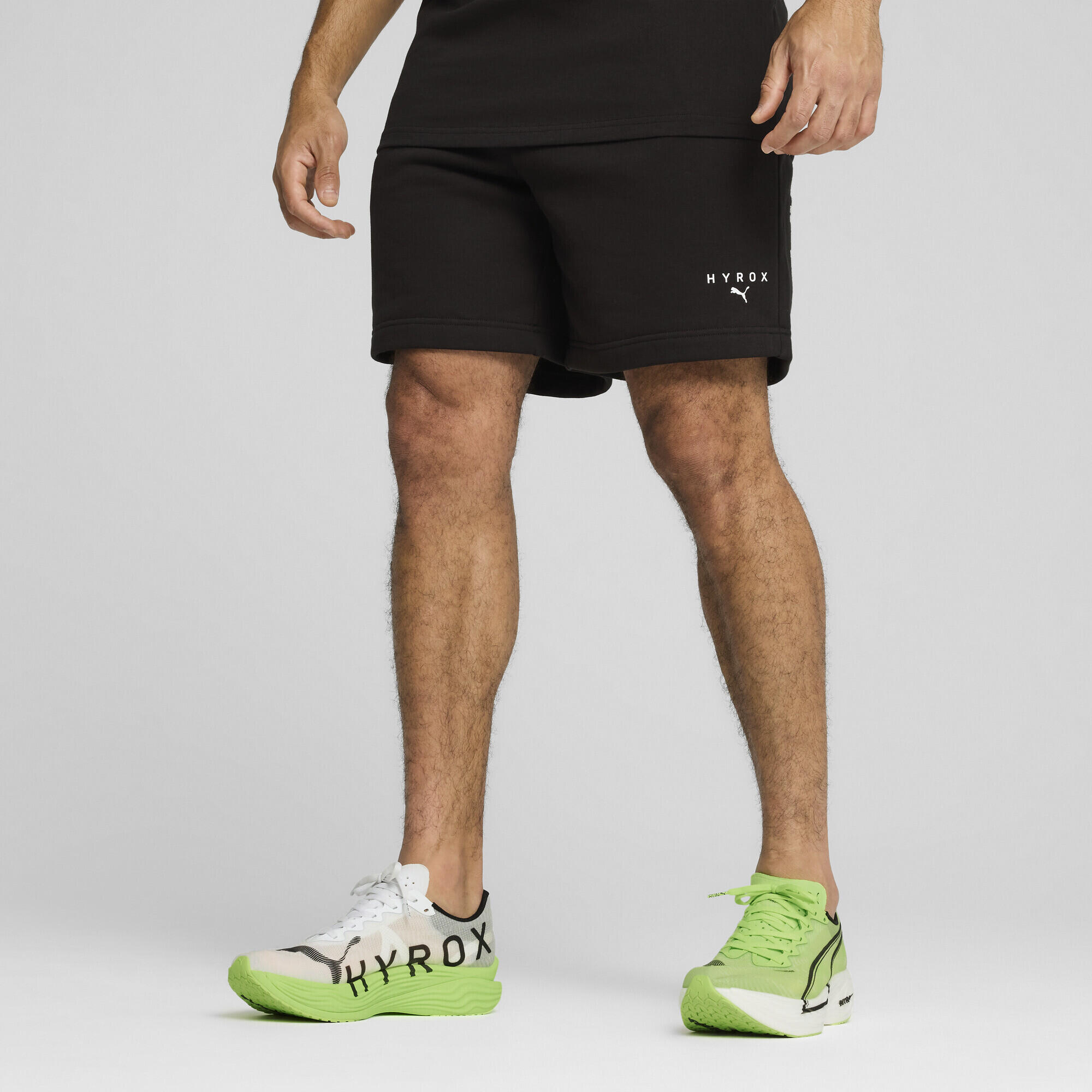 PUMA x HYROX sweatshort voor heren PUMA 2/7