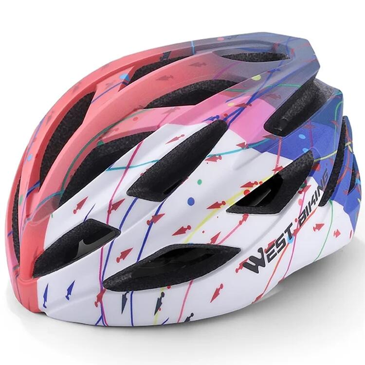Casco da ciclismo da donna Protezione per la testa - Multicolore 1/7