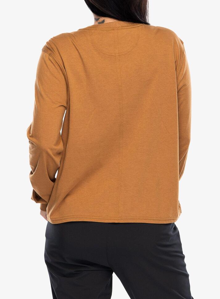 Bluzka damska z długim rękawem Cartartt Lightweight L/S Pocket T-Shir