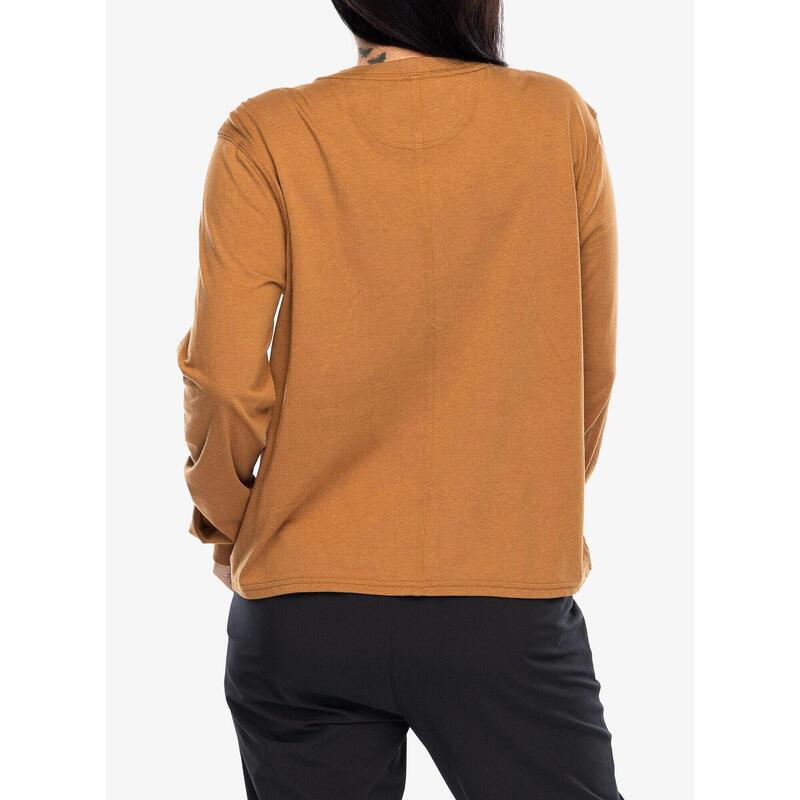 Bluzka damska z długim rękawem Cartartt Lightweight L/S Pocket T-Shirt