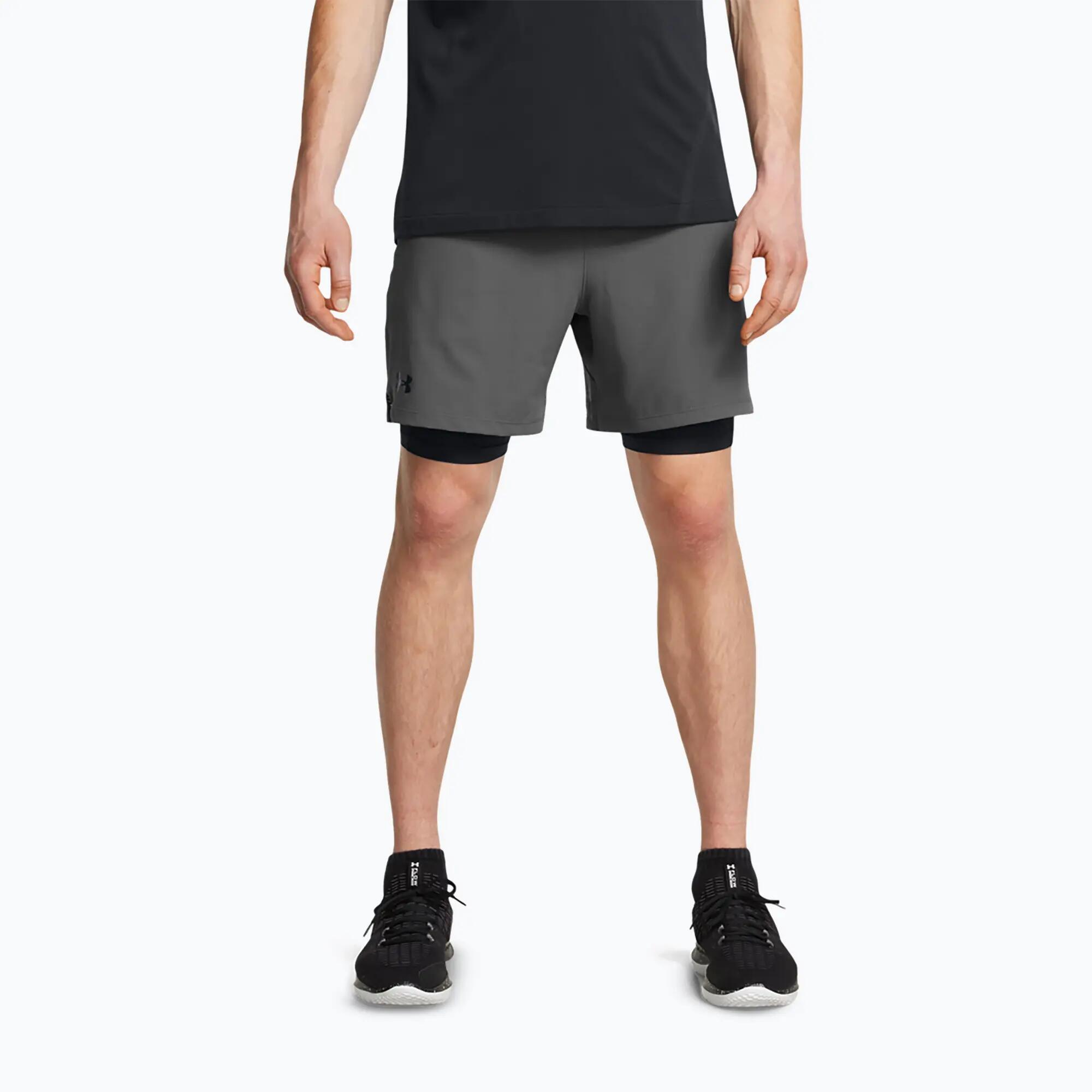 Pantaloni scurți de antrenament bărbați Under Armour Vanish Woven 2In1 Sts 1/7