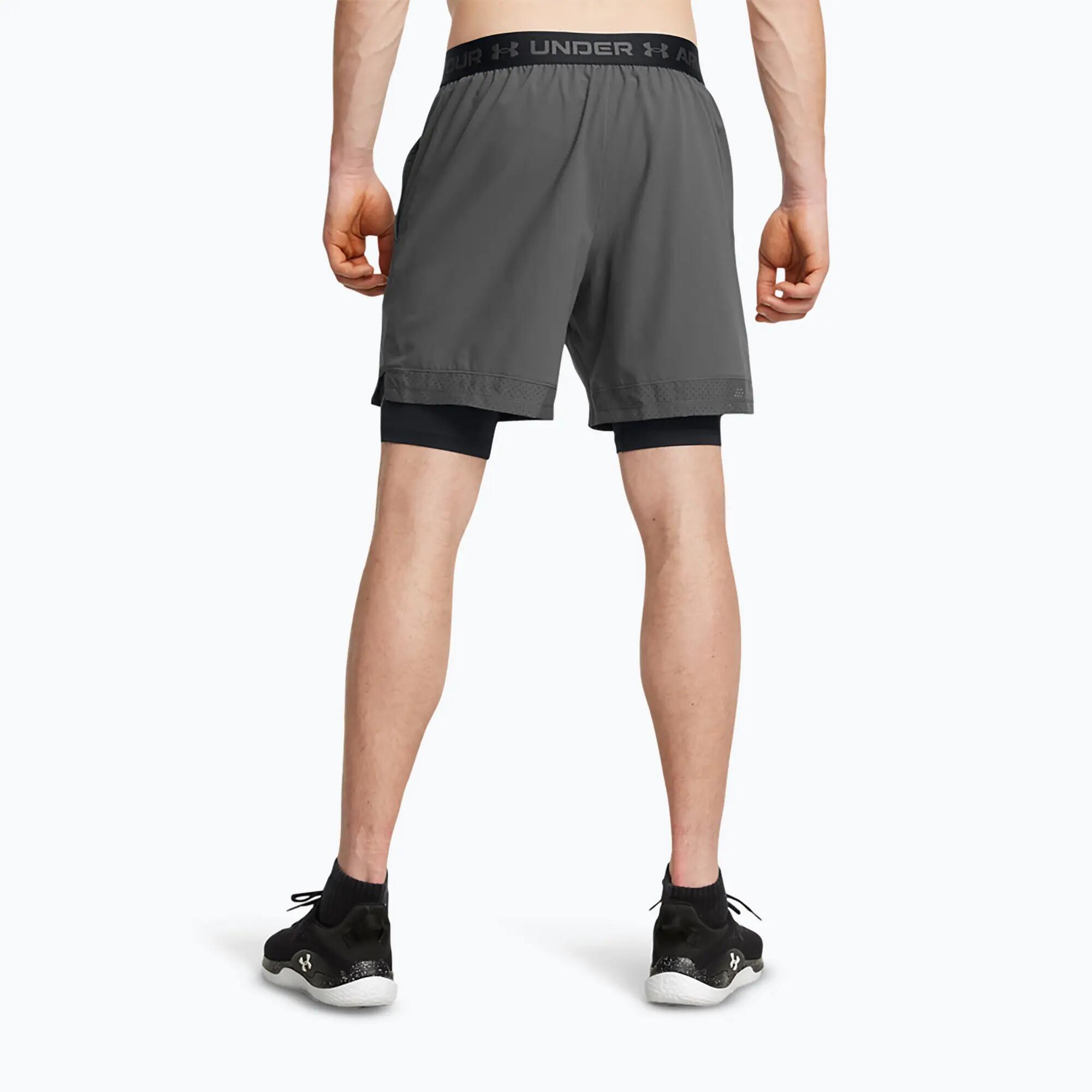 Pantaloni scurți de antrenament bărbați Under Armour Vanish Woven 2In1 Sts 3/7