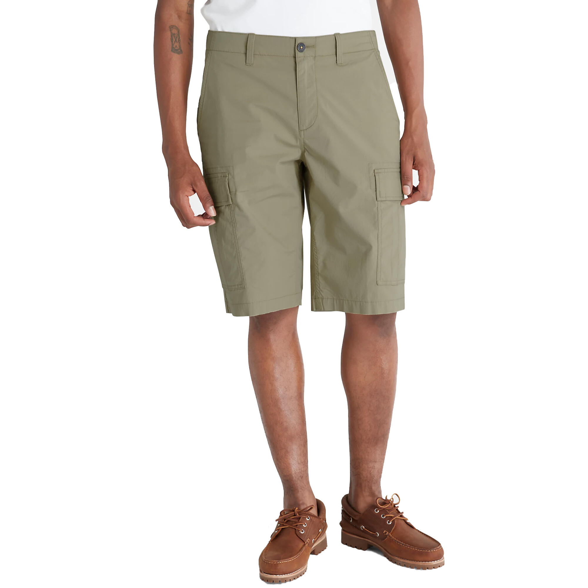 Bermuda Outdoor Poplin Cargo Groen - TB0A25DS590 1/3