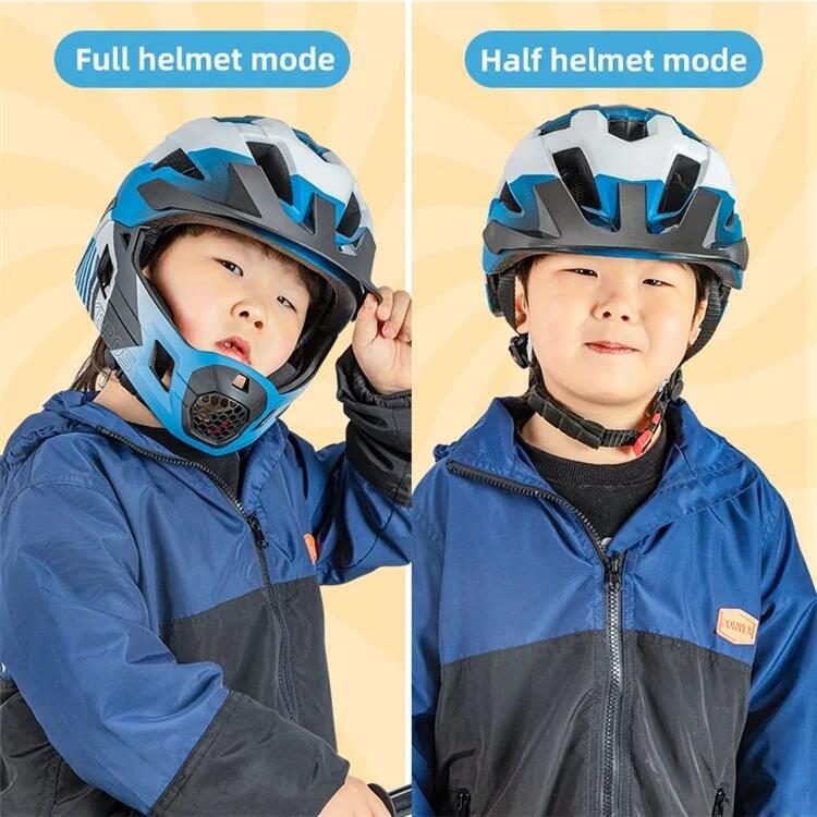 Casque Vélo Enfant Réglable – Intégral, Absorbe Les Chocs, Coupe-vent, Léger, Pour Garçons Et Filles