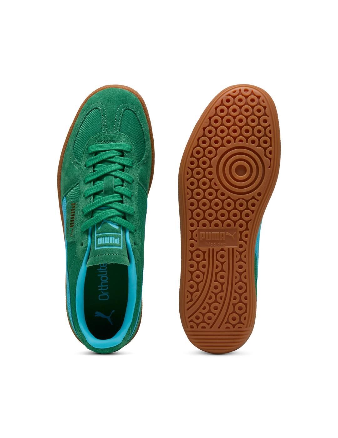Chaussures pour hommes Puma Palermo vintage update Vert 4/7