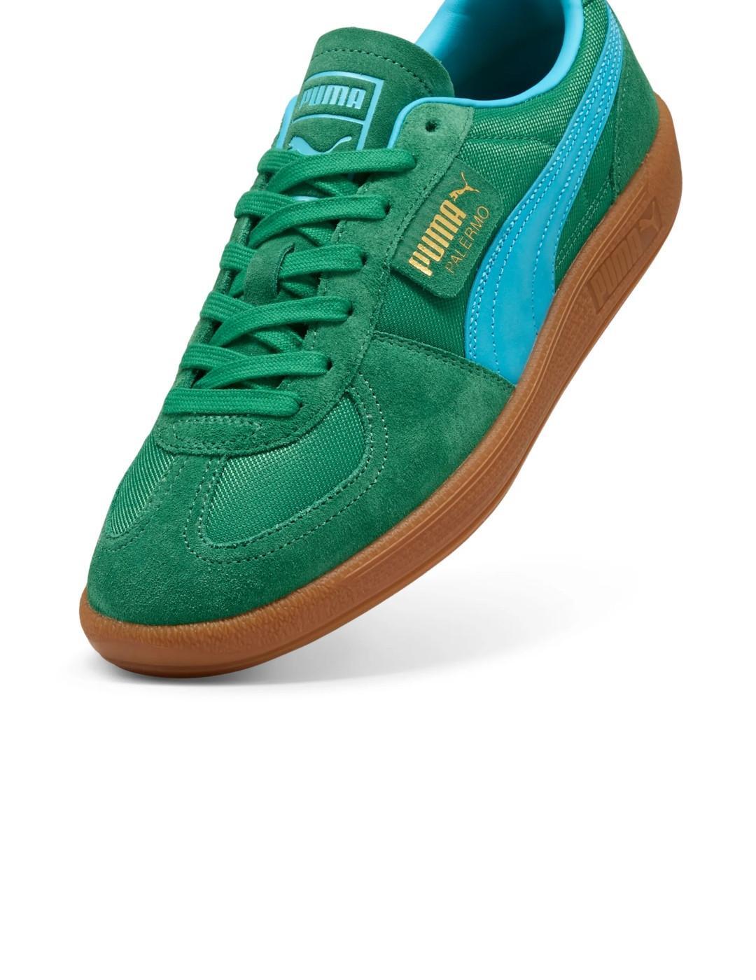 Chaussures pour hommes Puma Palermo vintage update Vert 5/7