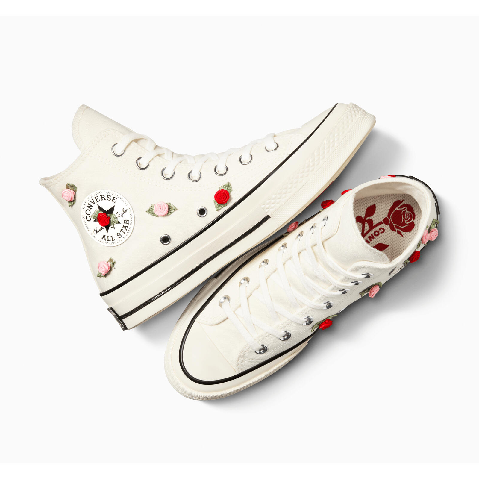 Baskets Converse Chuck 70 Valentine Day, Beige, Unisexe 2/5