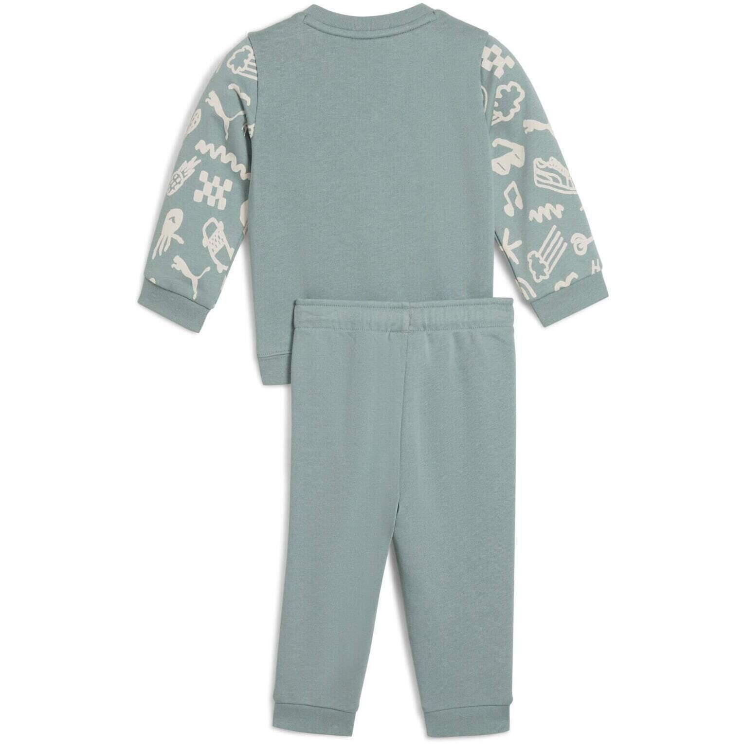 Tuta Puma Minicats Sandy Adventures Crew Set Tr Inf, Blu, Bambini 2/2