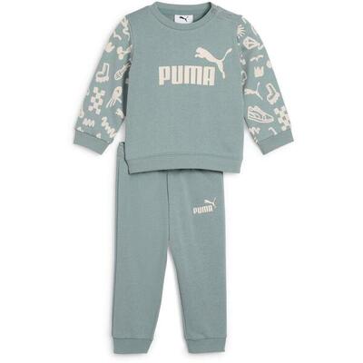 Trainingspak puma minicats sandy adventures crew set tr. blauw. kinderen
