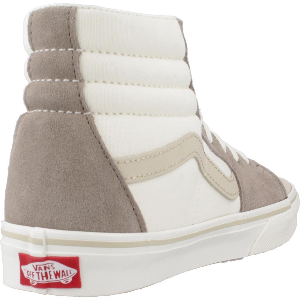 Baskets Vans Modèle Hi Multi Block Couleur Beige 3/5