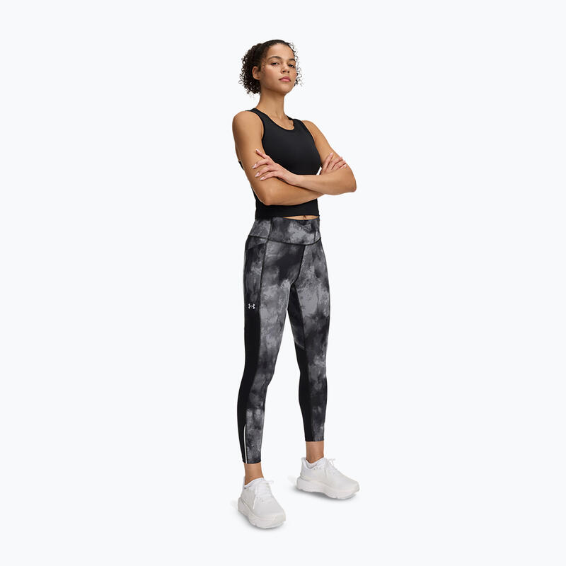 Legginsy do biegania damskie Under Armour Launch Printed Ankle