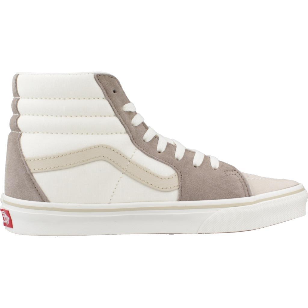 Baskets Vans Modèle Hi Multi Block Couleur Beige 4/5