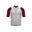 Cycling Jersey Short Sleeve Kids - Icon Warm Grey/Bordeaux
