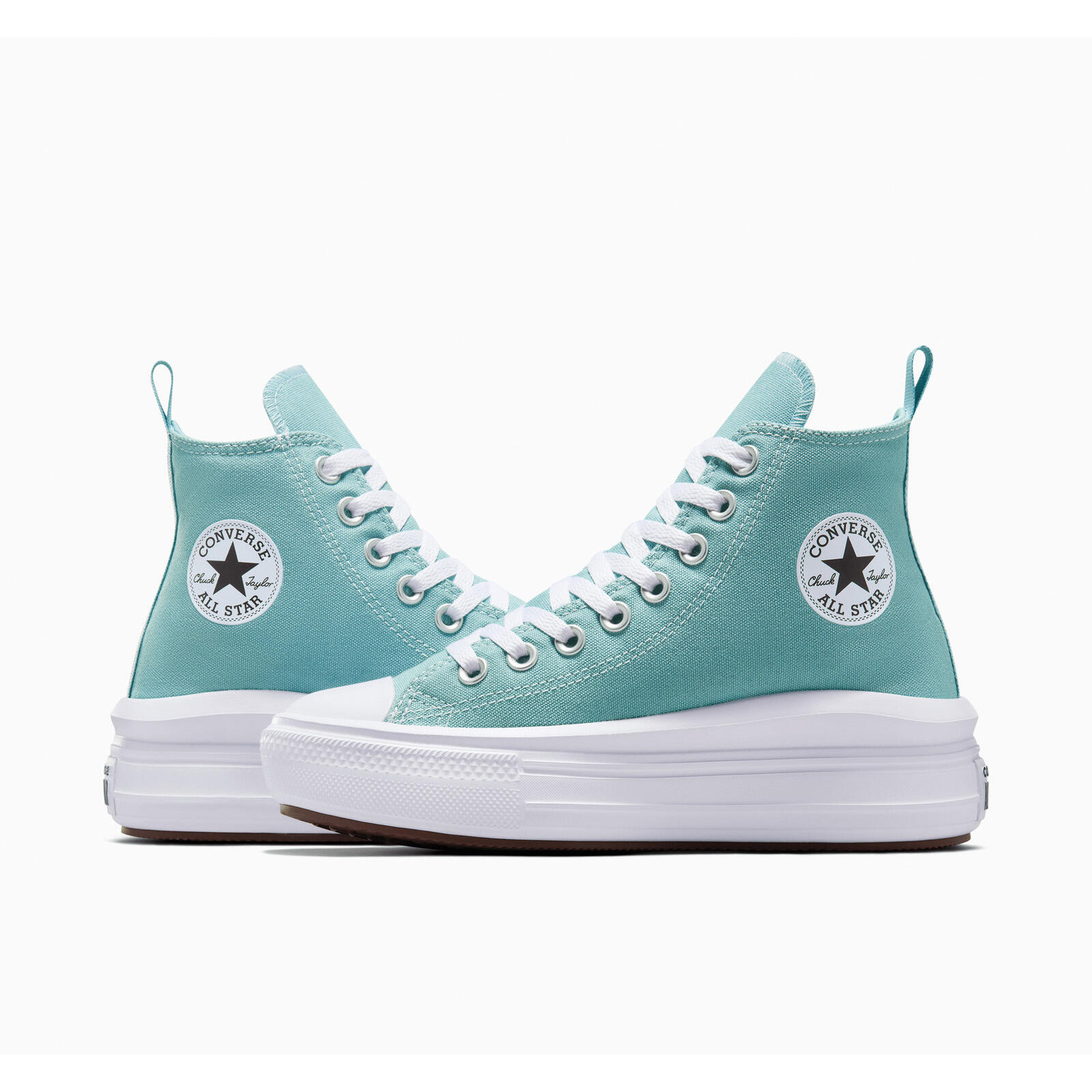 Baskets Converse Chuck Taylor All Star Move Platform, Bleu, Unisexe 3/5