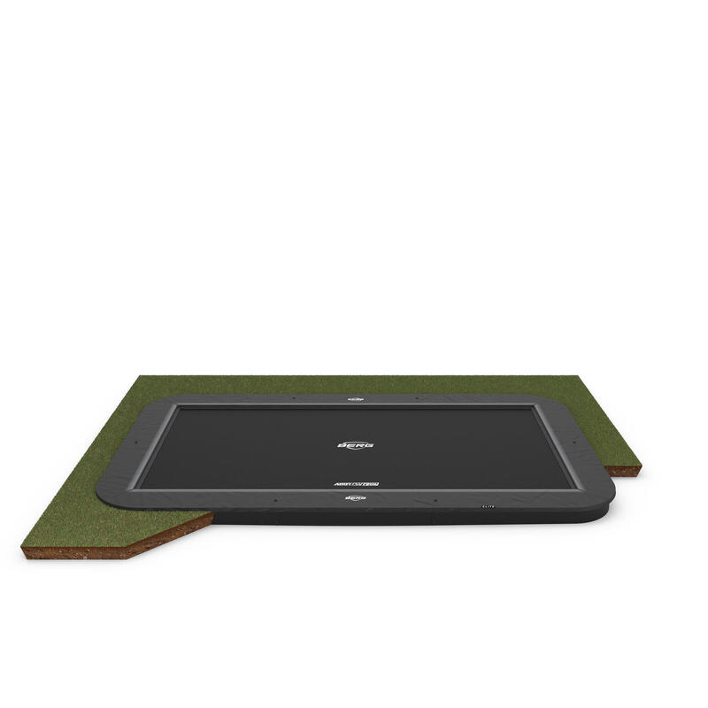 Trampoline BERG Elite  FlatGround Rectangulaire Gr. anthr. 500 x 300