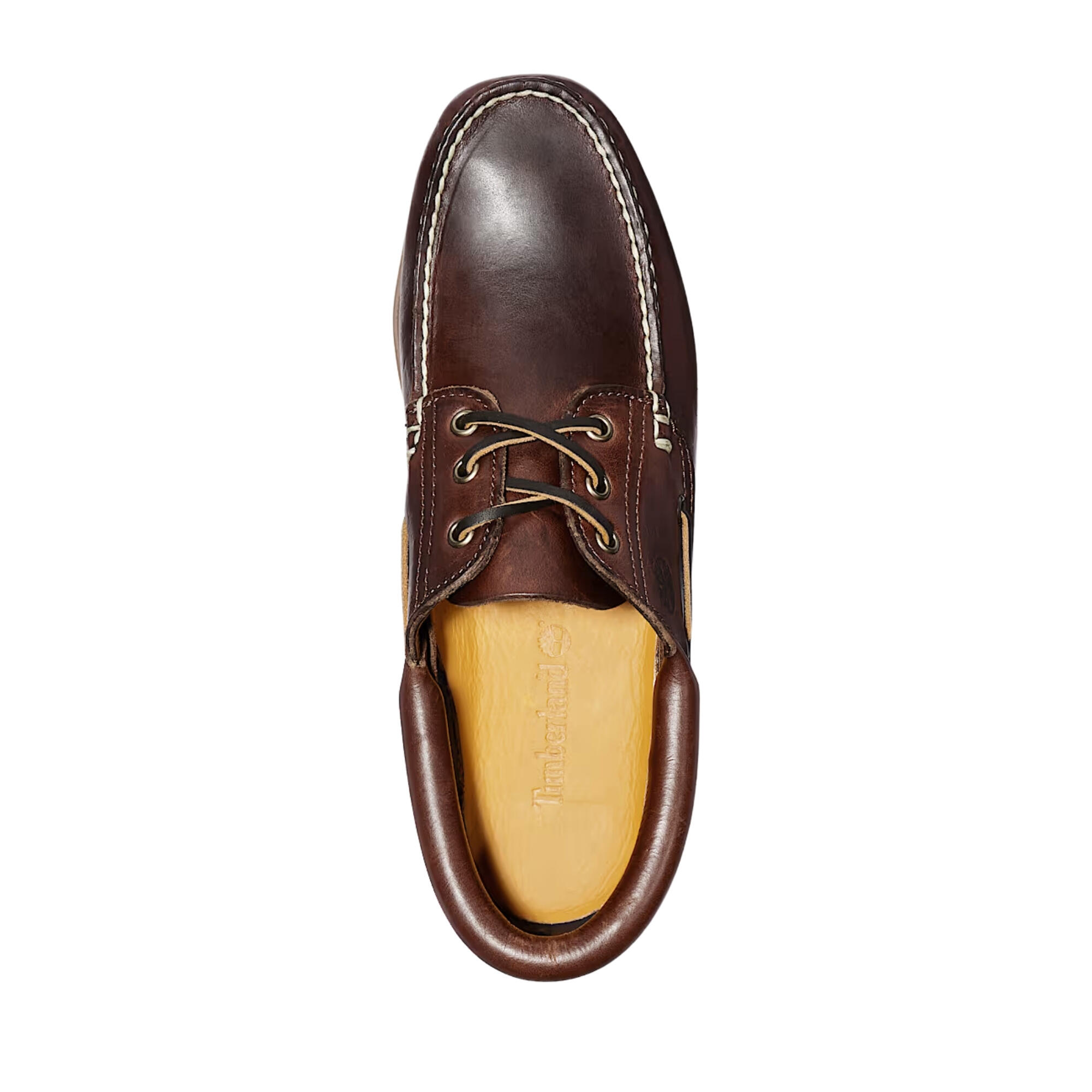 Bootschoenen Classic Boat 3 Eye Padded Collar - TB176015214 Bruin 3/5