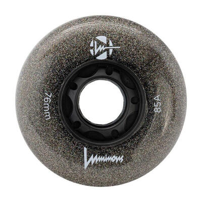 4 kółka do rolek fitness Luminous LED 76mm/85a świecące