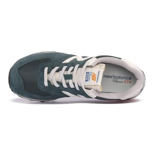 Chaussures Hommes New Balance 574 New Spruce/ Sea Salt vert 4/5