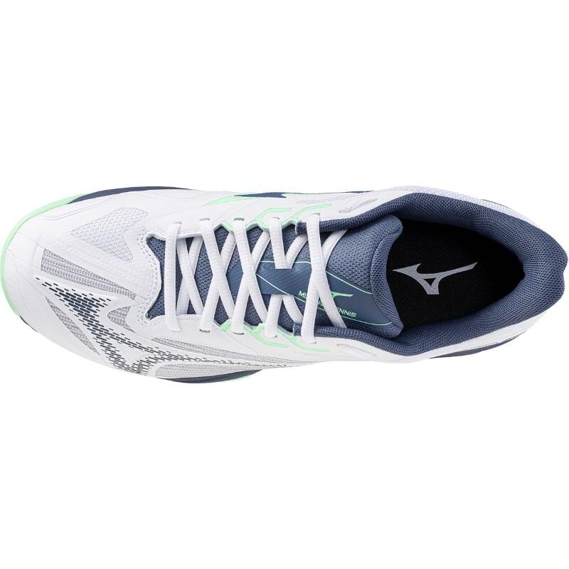 Mizuno Wave Exceed Light CC 8 - Chaussures running unisexe bleu denim 3/5