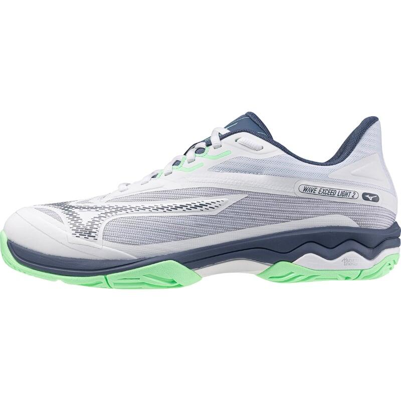 Mizuno Wave Exceed Light CC 8 - Chaussures running unisexe bleu denim 4/5