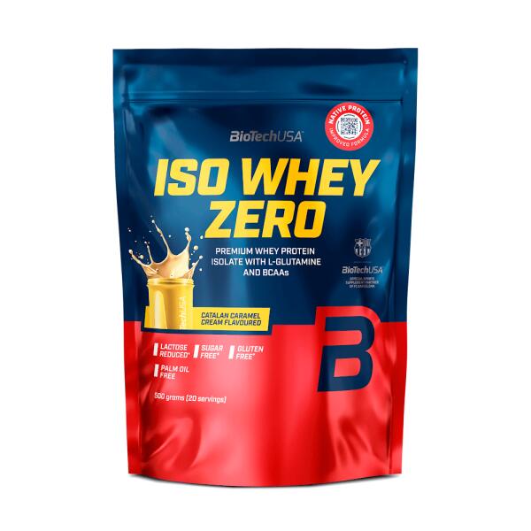 BIOTECHUSA Iso Whey Zero Edizione Limitata F.C. Barcelona - Crema Catalana 500g Biotech USA