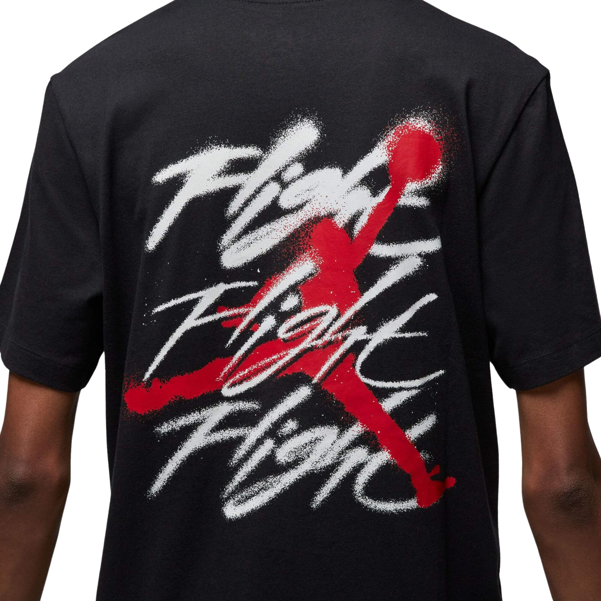 T-shirt Flight Graphic Zwart - FB7465-010 3/3