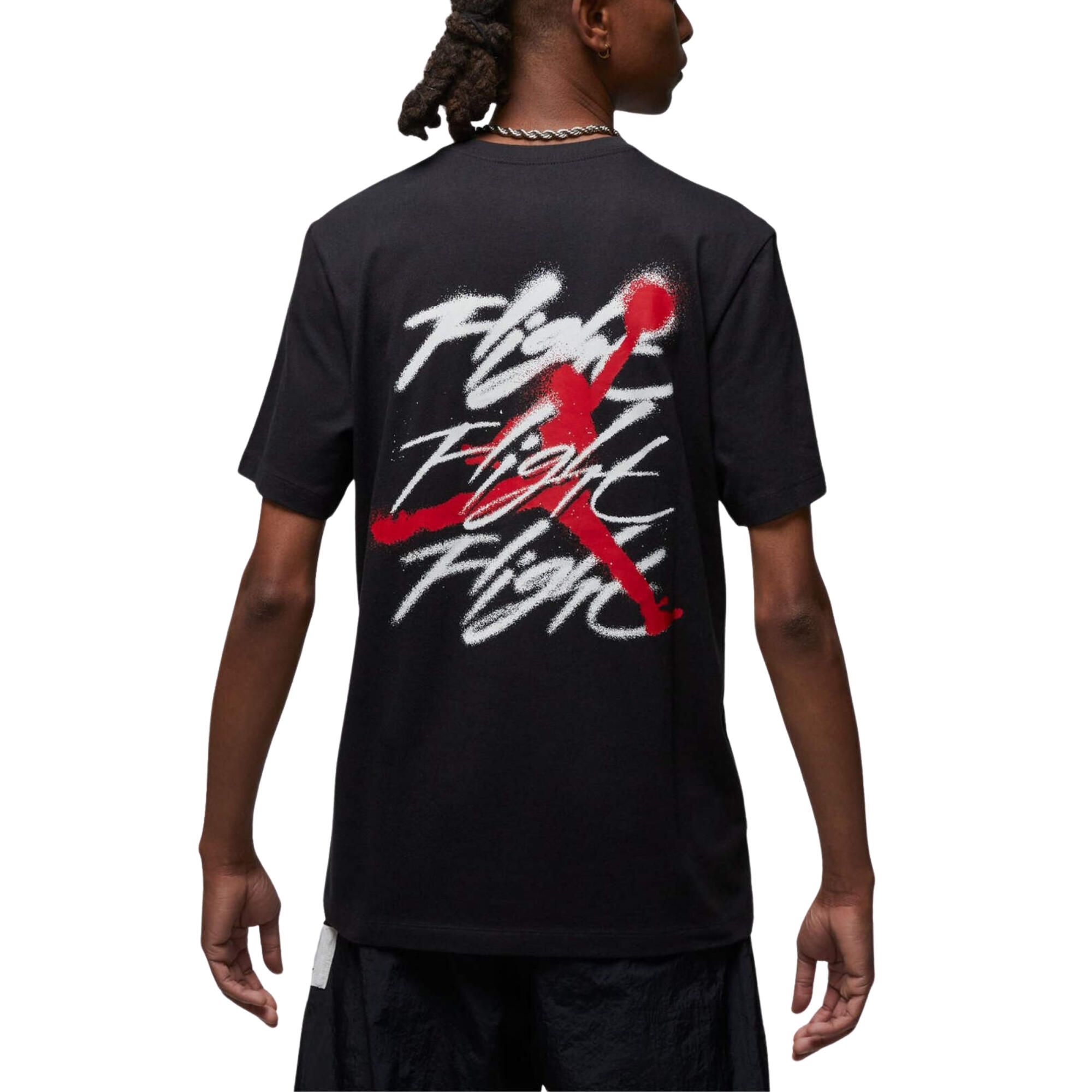 T-shirt Flight Graphic Zwart - FB7465-010 2/3