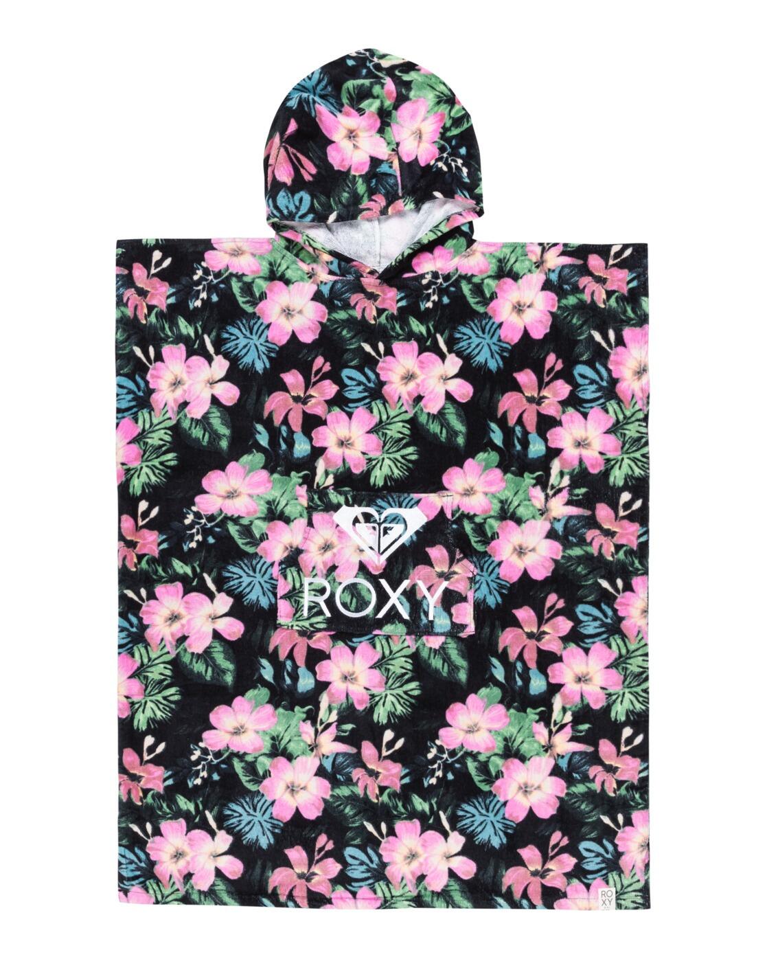 ROXY Poncho Handtuch RG STAY MAGICAL Schwarz Mädchen
