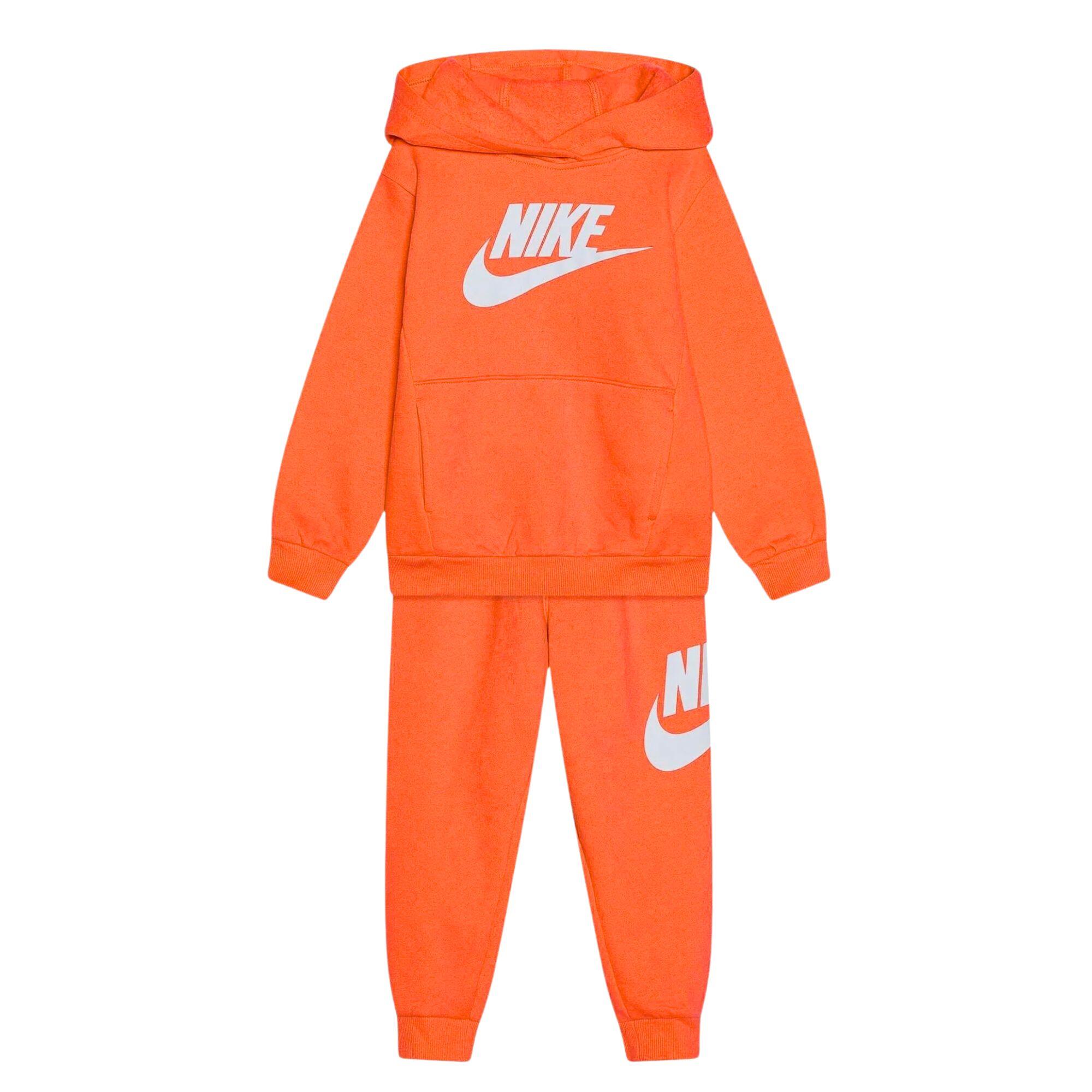 Tuta bambino nike club kid - arancione 1/3