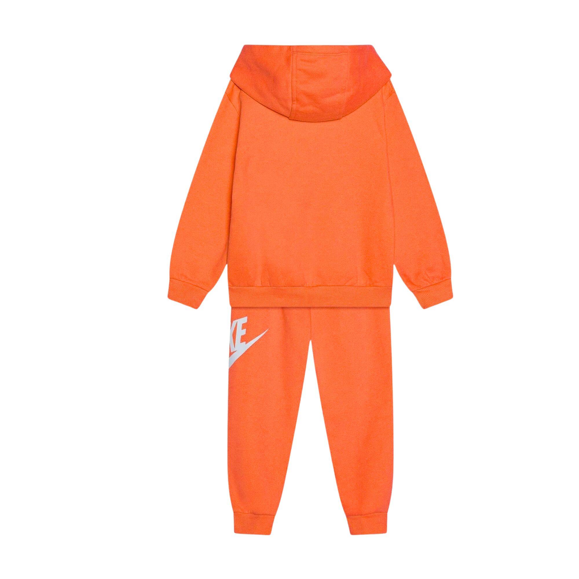 Tuta bambino nike club kid - arancione 2/3