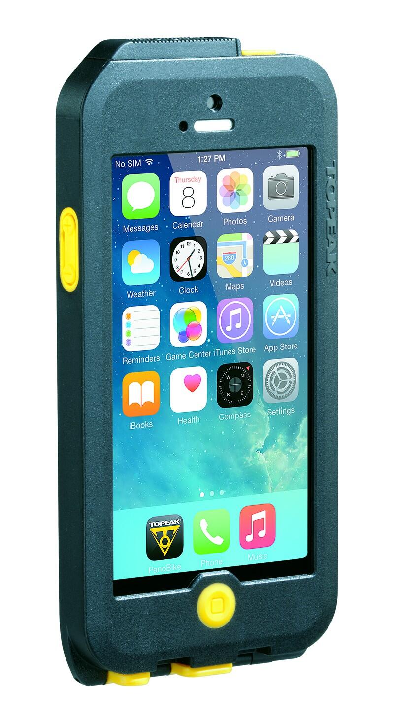 Capa de telefone móvel topeak ridecase ip 5/ 5s/ se à prova de intempéries