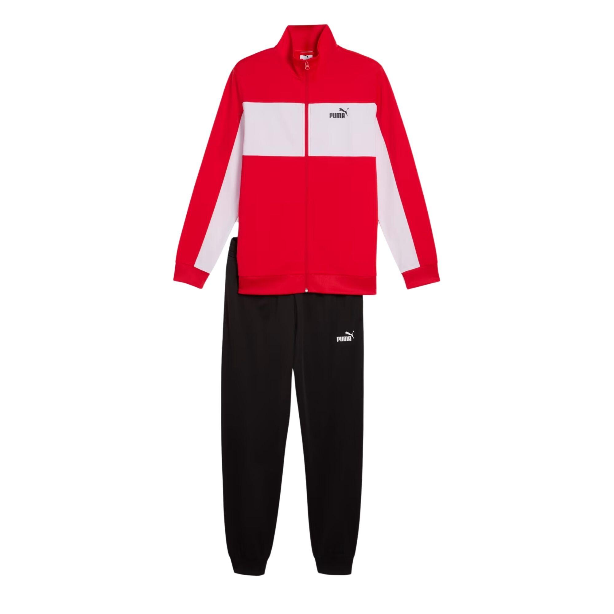 Trainingspak Poly Colourblock Rood - 687304-11 4/4