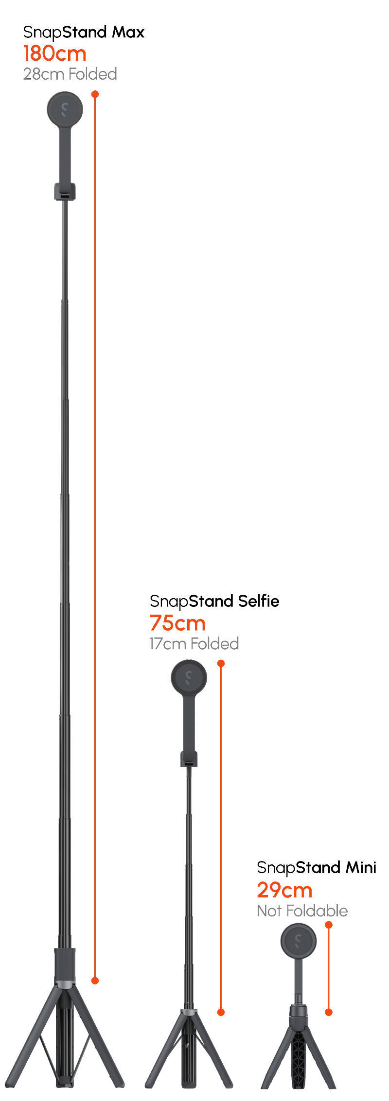 Suporte SnapStand ShiftCam Max 5/7