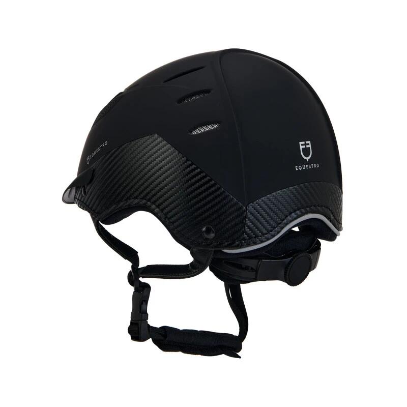 Ultralekki kask jeździecki z wytrzymałego tworzywa sztucznego