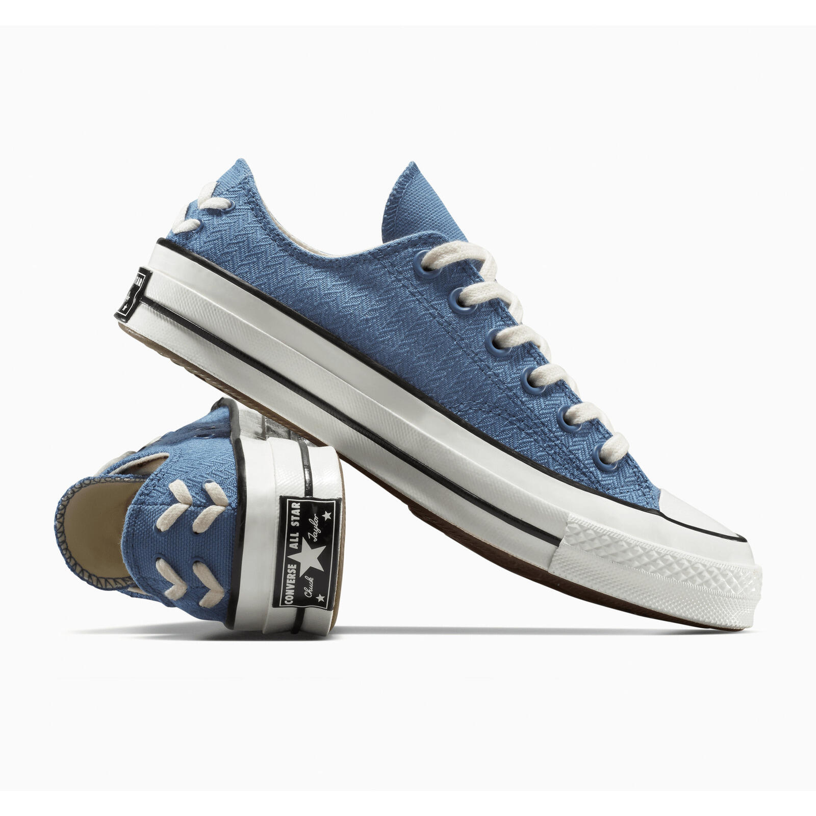 Baskets Converse Chuck 70 Crafted Laces, Bleu, Unisexe 3/5