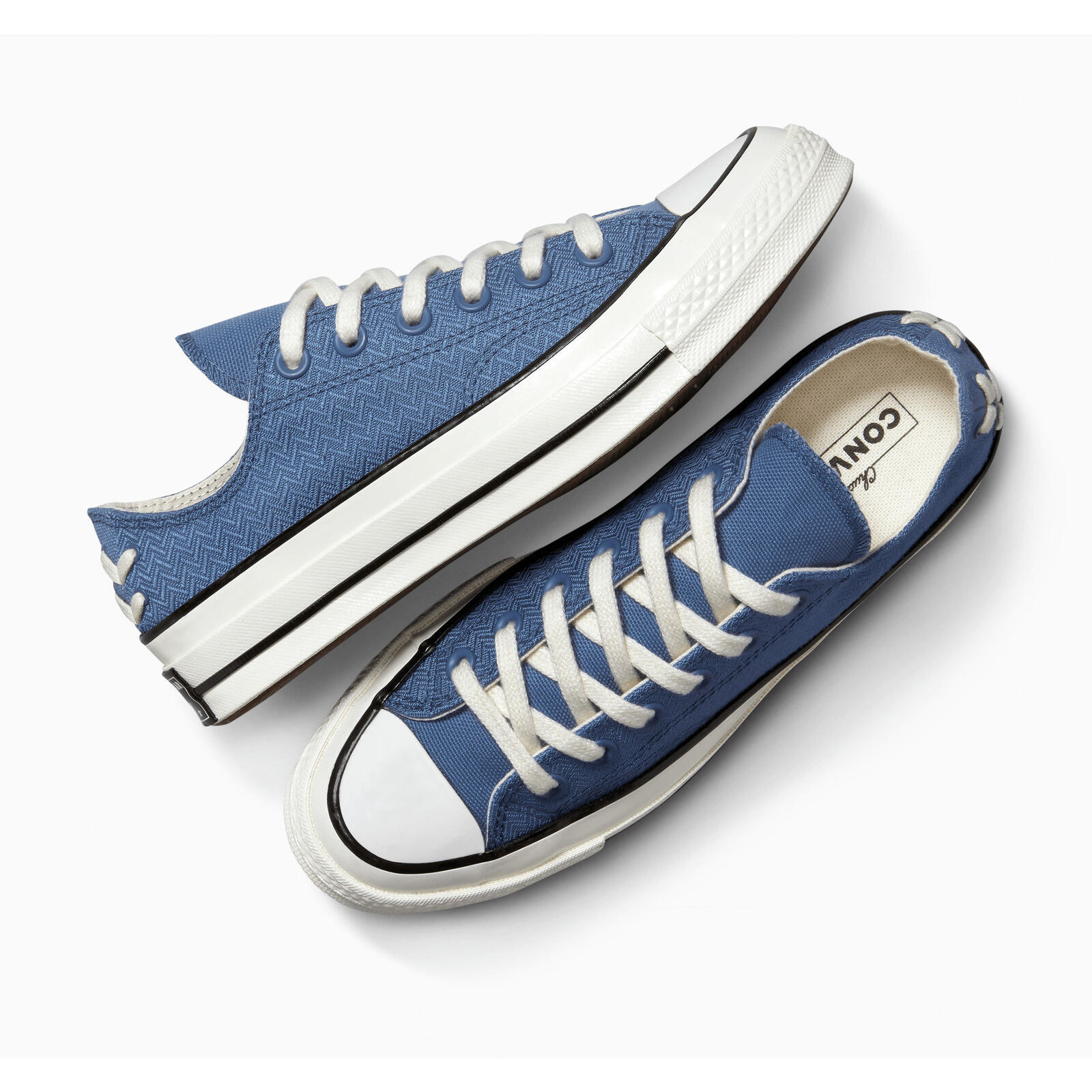 Baskets Converse Chuck 70 Crafted Laces, Bleu, Unisexe 2/5