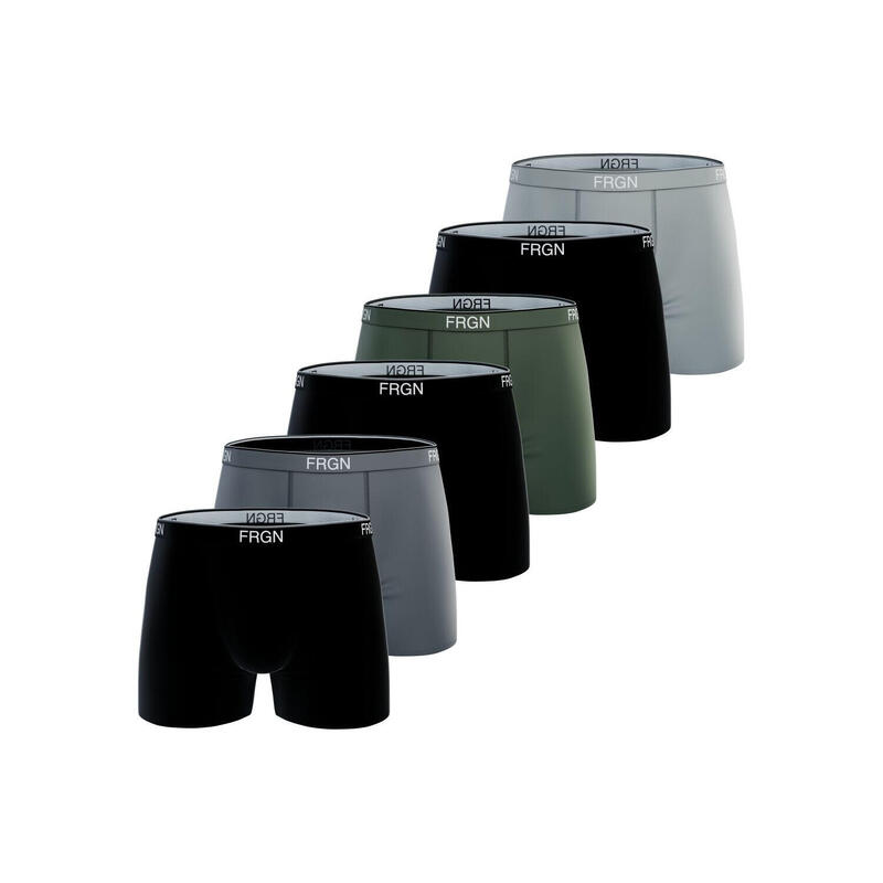 Lot de 6 boxers homme en coton FRGN Line