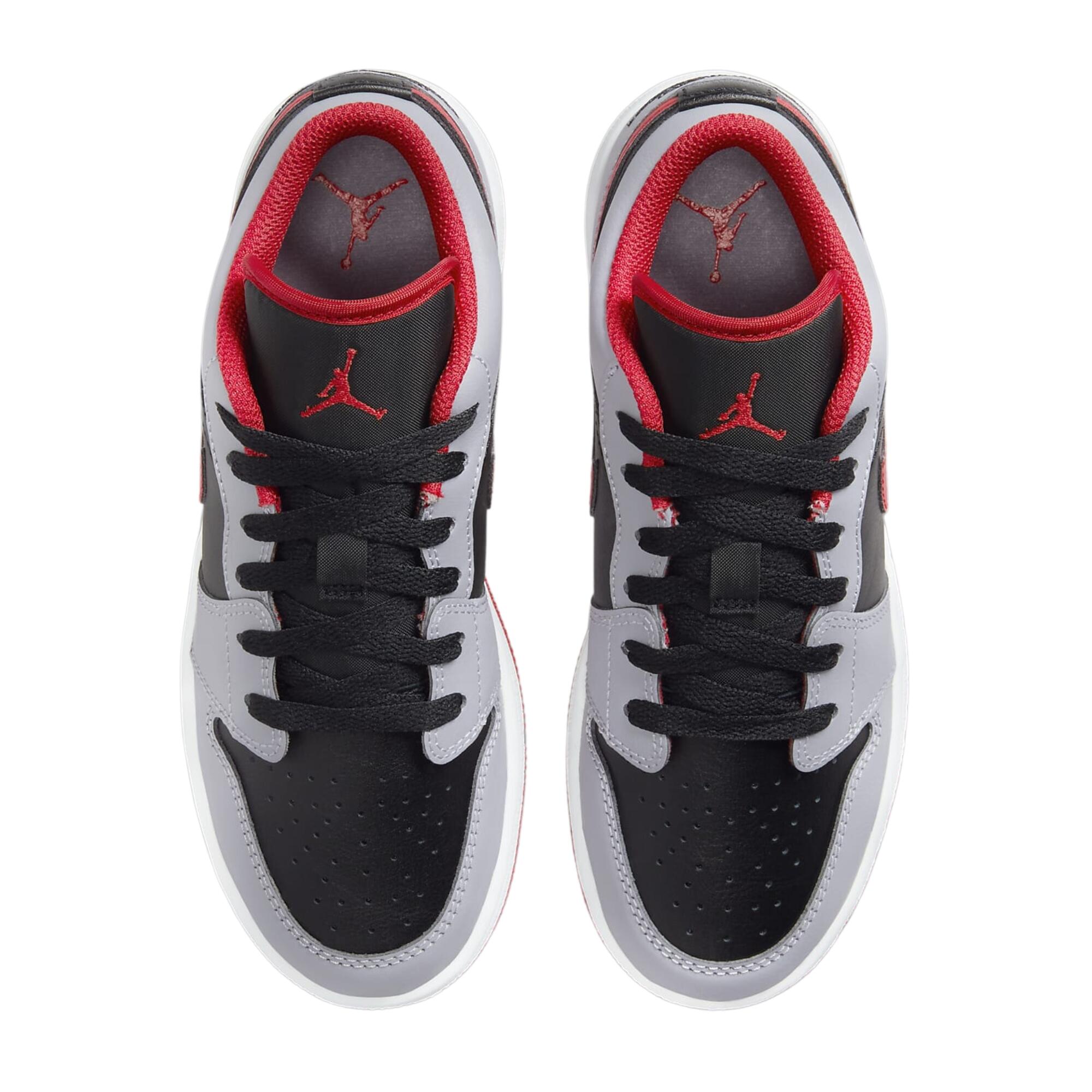 Chaussures Air Jordan 1 Low (Gs) - 553560-060 Noir 3/5