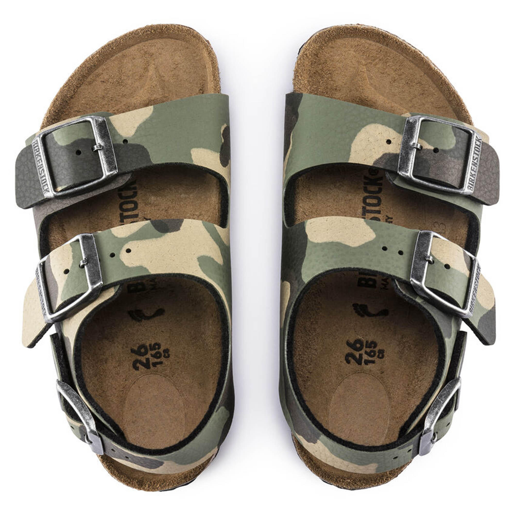 Sandaal Milano Kids Birko-Flor - 1017378 Groen 5/5