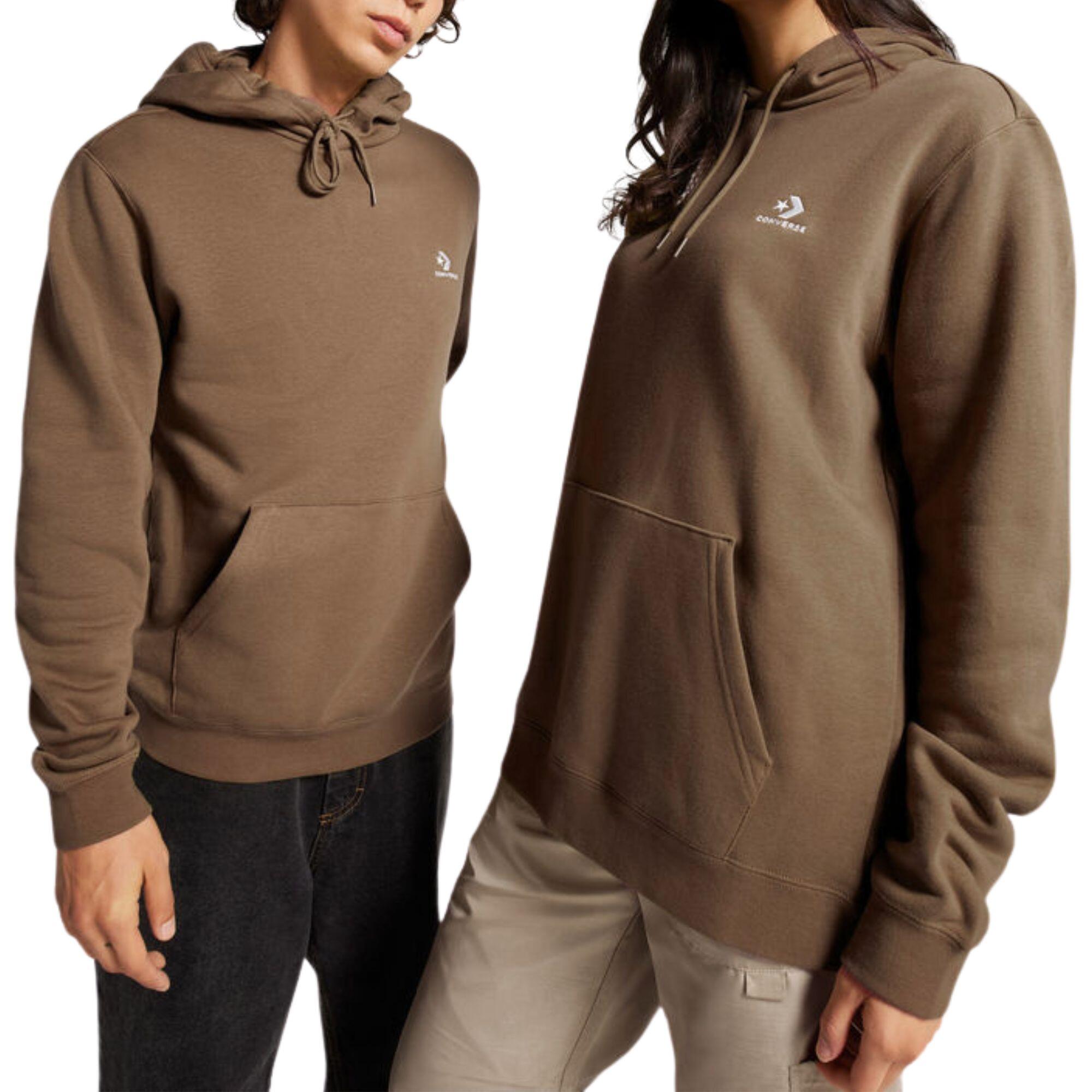 Sweat à Capuche Go-To Embroidered Star Chevron Marron - 10023874-A46 1/3