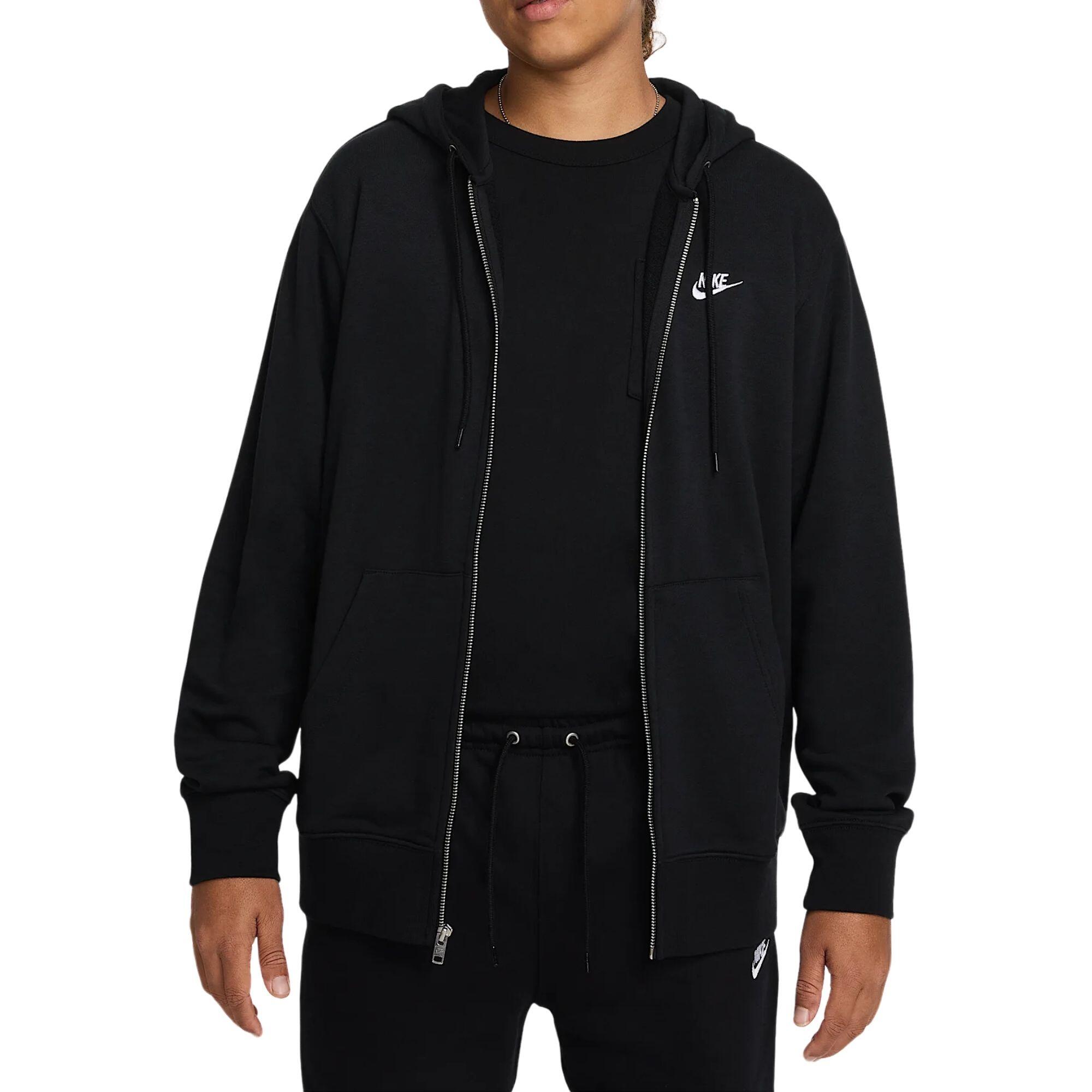 Sweat à Capuche et Zip Club Noir - FN3884-010 1/4