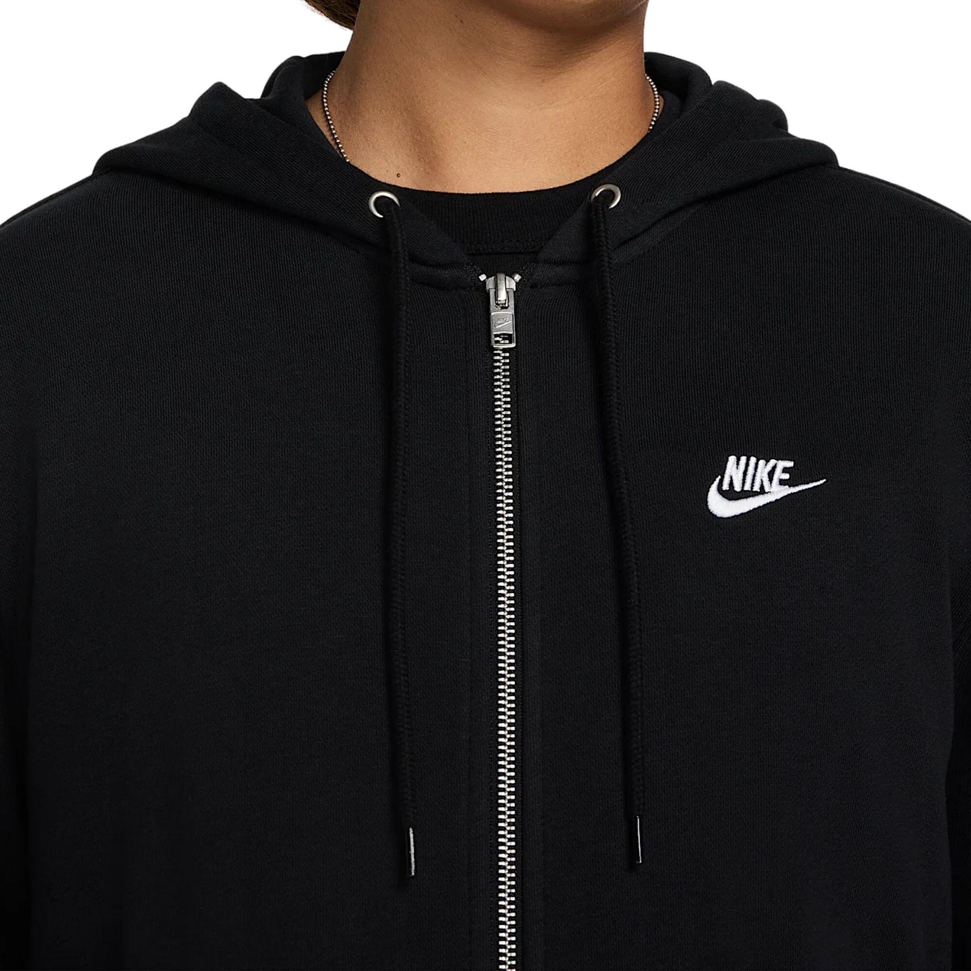 Sweat à Capuche et Zip Club Noir - FN3884-010 3/4