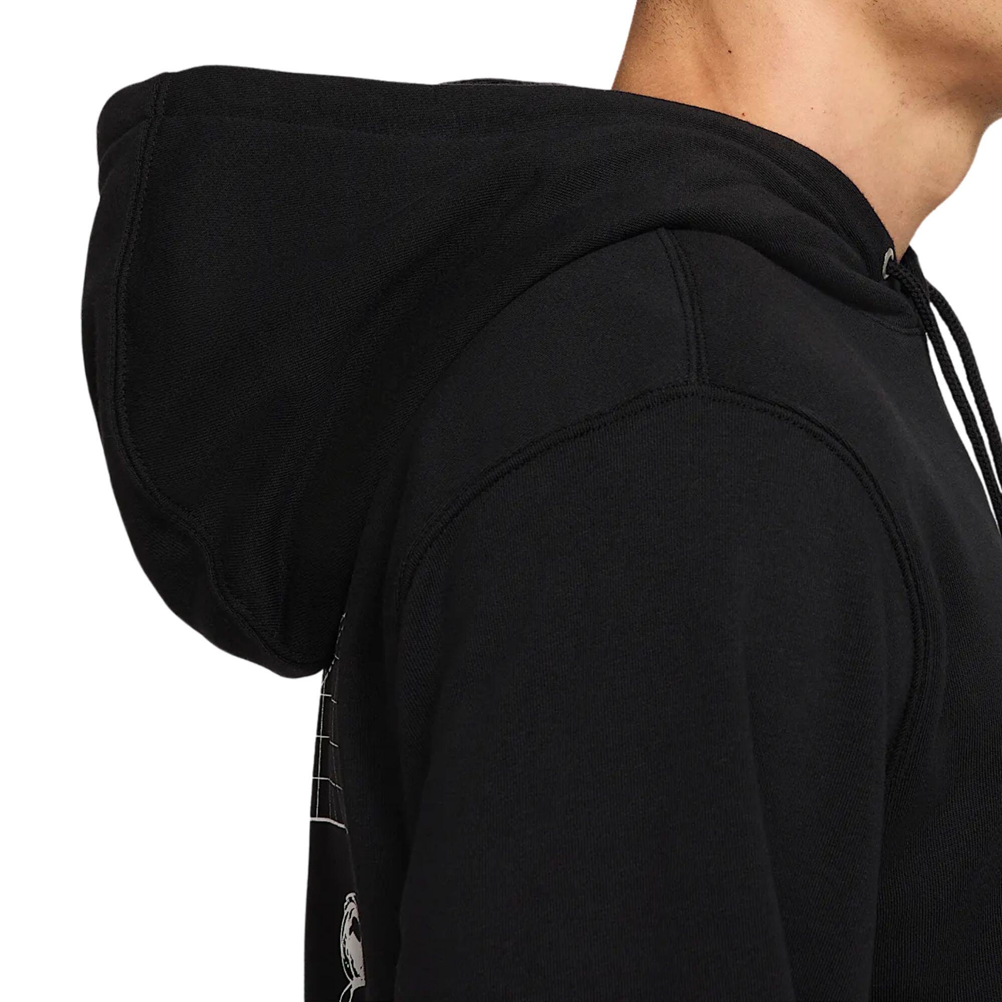 Hoodie Club Moon Zwart - HQ8594-010 5/5